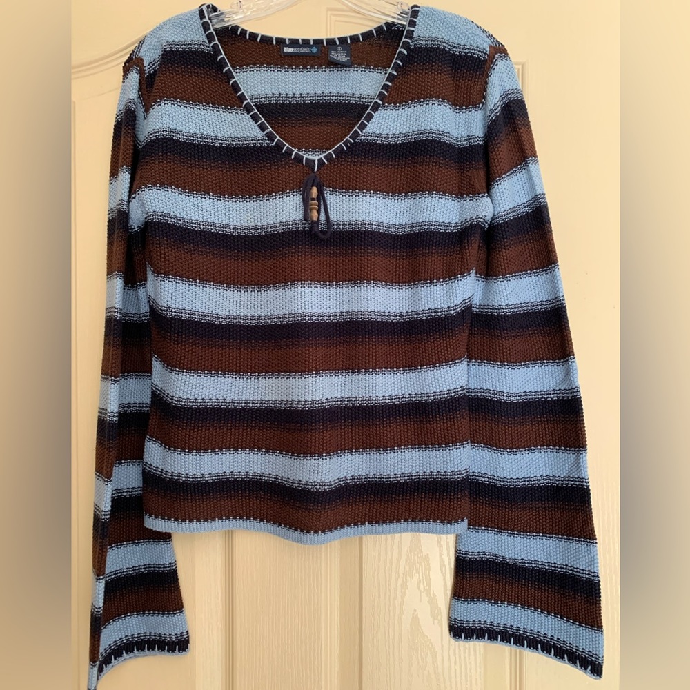Blue asphalt long sleeve sweater  Sz. S